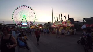 Fairgoers have mixed feelings about being back in large crowds