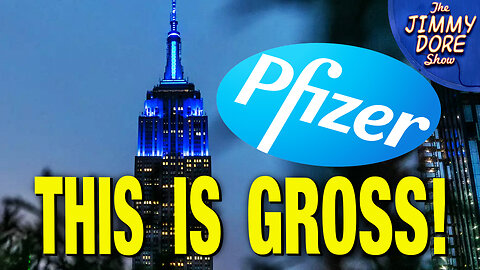 Pfizer Lights Up Empire State Building To Celebrate Pfizer!