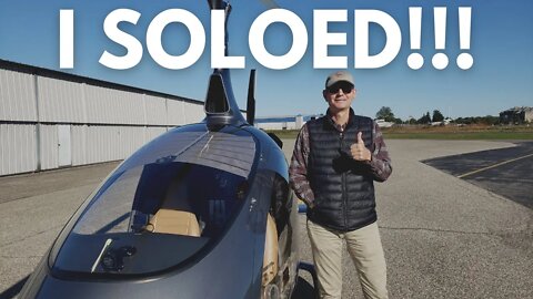 My Solo Flight in the Autogyro Cavalon