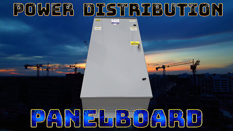 Power Distribution Panelboard, Main Breaker Panel