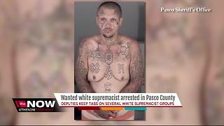 Wanted white supremacist arrested in Pasco Co.