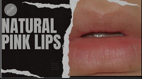 How to get natural pink lips in just a week, lips scrub