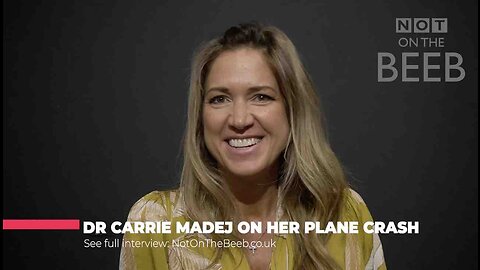 Dr Carrie Madej talks about her suspicious plane crash