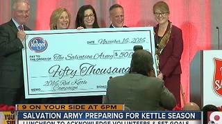 Salvation Army kicks off kettle season