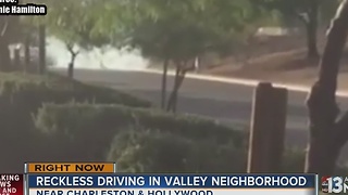 Neighbors fed up with reckless driving