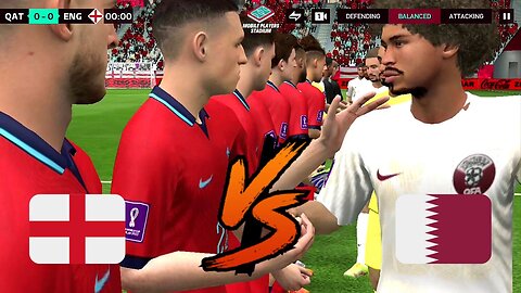 Qatar Vs England FIFA MOBILE WORLD CUP