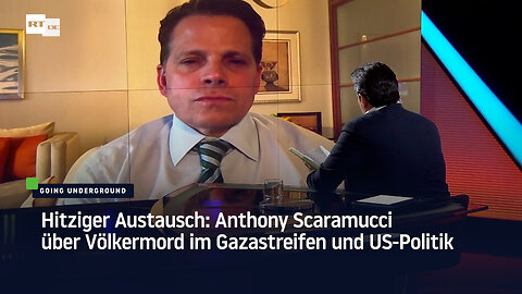 Hitziger Austausch: Anthony Scaramucci über Völkermord im Gazastreifen und US-Politik