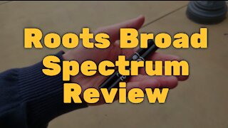 Roots Broad Spectrum Review: Feels Like Nug Run Bubble Hash