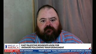 Mayor of East Palestine Trent Conaway speaks out about chemical fallout