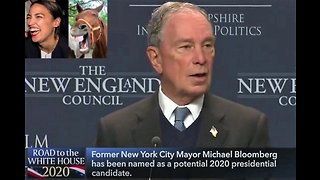 Billionaire Mike Bloomberg takes veiled swipe at Alexandria Ocasio Cortez