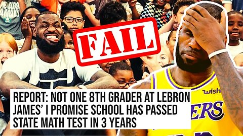 LeBron James "I Promise" School Is A PATHETIC FAILURE | He Used These Kids For Good PR!