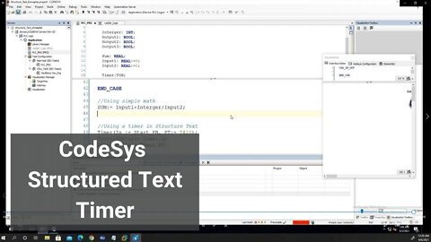 CodeSys Structured Text Timer 2021