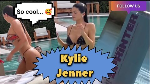 Kylie Jenner Sprinter Drink | Sprinter Juice | Kylie in Swimming pool 🥵👙 | Hot Girls Channel 👙
