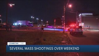 Police investigating string of mass shootings across U.S. over the weekend