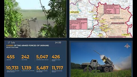 17.07.23 ⚡️Russian Defence Ministry report on the progress of the deNAZIficationMilitaryQperationZ