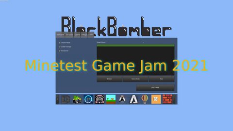 Minetest Game Jam 2021 | BlockBomber (Placed 4th)