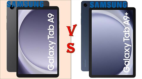 Samsung Galaxy Tab A9 VS Samsung Galaxy Tab A9+ | Comparison | @technoideas360