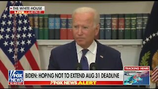 Biden On If He Trusts Taliban: I Don't Trust Anybody