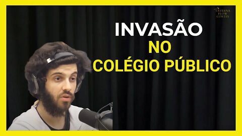 Invasão no colégio público | Taverna Flow Cortes