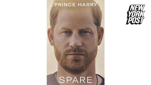 Prince Harry's 'Spare' memoir cover revealed, release date confirmed