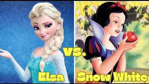 Elsa vs Snow White: Who Is More beautiful? #ElsaVsSnowWhite