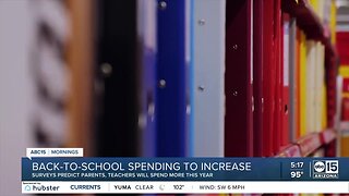 Parents, teachers expected to spend more this year on back-to-school shopping