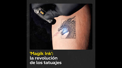 Tinta mágica: un revolucionario invento para los tatuajes