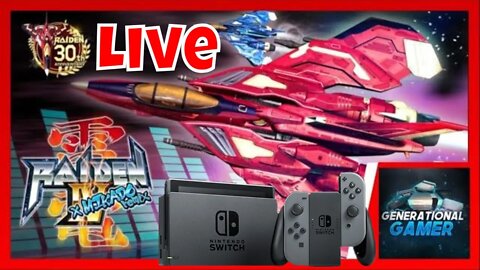 Raiden IV x MIKADO (SHMUP) For Nintendo Switch (Live)