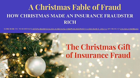 A Christmas Fable of Fraud