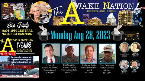 The Awake Nation 08.28.2023 CRISPR To Turn People Into Transhuman FREAKS!