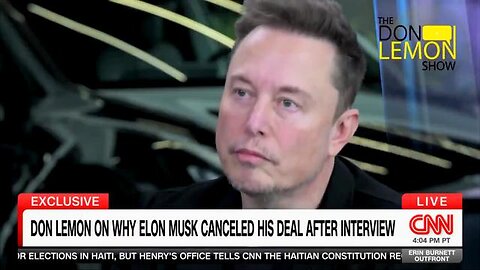 Elon Musk Destroys Don Lemon in His interview !!!