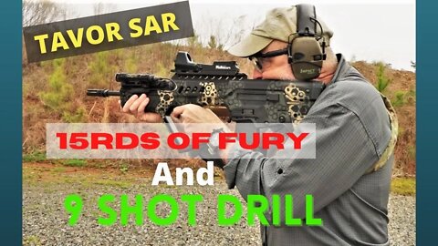 Shooting Drills with Tavor SAR plus overview of upgrades made to it.