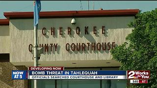 Bomb threat in Tahlequah