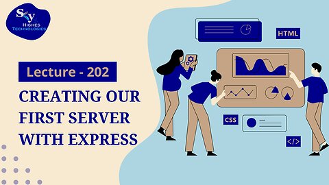 202. Creating Our First Server with Express | Skyhighes | Web Development