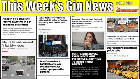 This Week's Gig News 11/7/21 | The GigTube Podcast