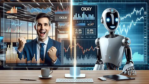 Trader's Big Win vs. Robot's Modest Gain: Today's Exciting Trading Results!