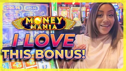 Money Mania Slot Machine Bonus Games Are SO Fun! Foxwoods Day 2!