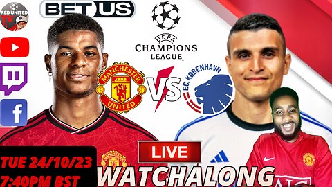 MANCHESTER UNITED vs FC COPENHAGEN Live Watchalong UEFA CHAMPIONS LEAGUE | Ivorian Spice