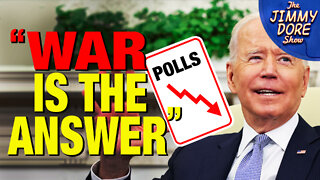 Biden Planning War To Raise Slumping Approval Ratings