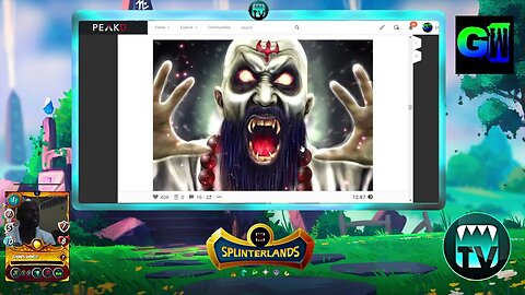 Splinterlands Tv Live Stream | The Art 🎨 | Games World