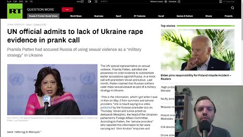 UN official admits to lack of Ukraine rape evidence against Russia