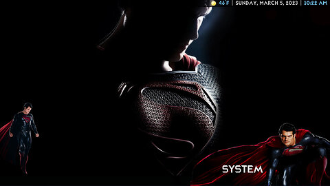 Superman's Man of Steel Animated PSMC / Kodi Skin