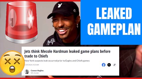 🚨MECOLE HARDMAN LEAKED GAMEPLANS to CHIEFS EAGLES?? #nflreaction #mecolehardman #kansascity