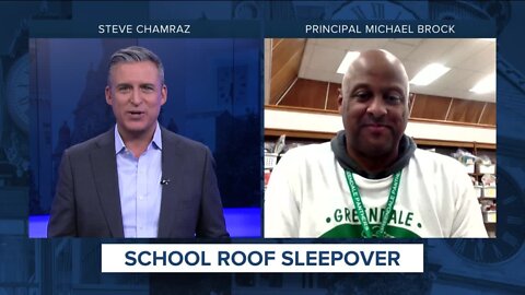 Principle will have a sleepover on the school's roof
