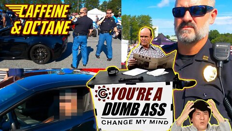 Caffeine and Octane Car Show - Corvette injures a police officer's daughter! August 7th 2022