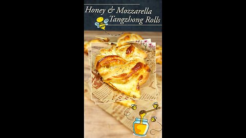 Honey & Mozzarella Tangzhong Buns