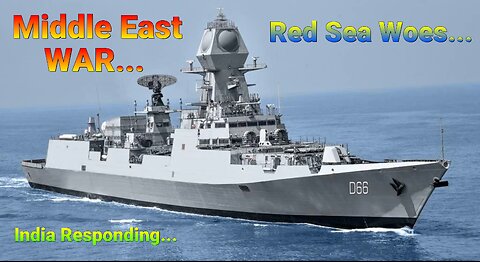 Red Sea. Middle East. Israeli & Palestinian War Update...