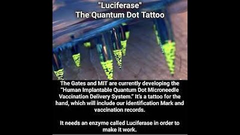 Covid Vaccine, Luciferase, Quantum Dot Tattoo, Bill Gates ID2020