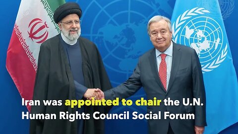 Iran | It's Not Laughing Matter, But Is Iran Laughing At Us? On Thursday (November 2nd 2023), Iran Is Becoming Chair of the U.N. Human Rights Council!!! | Why Is the Islamic Regime In Iran Becoming Chair of the United Nations Human