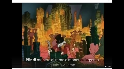 Zio Paperone e il segreto per diventare ricchi CARTONE ANIMATO DEL 1967 ENG subITA questo cartone spiega la storia della moneta,l'economia,il culto dei massoni e lo stile di vita dei ricchi:accumulo di denaro,avarizia e vita misera schifosa